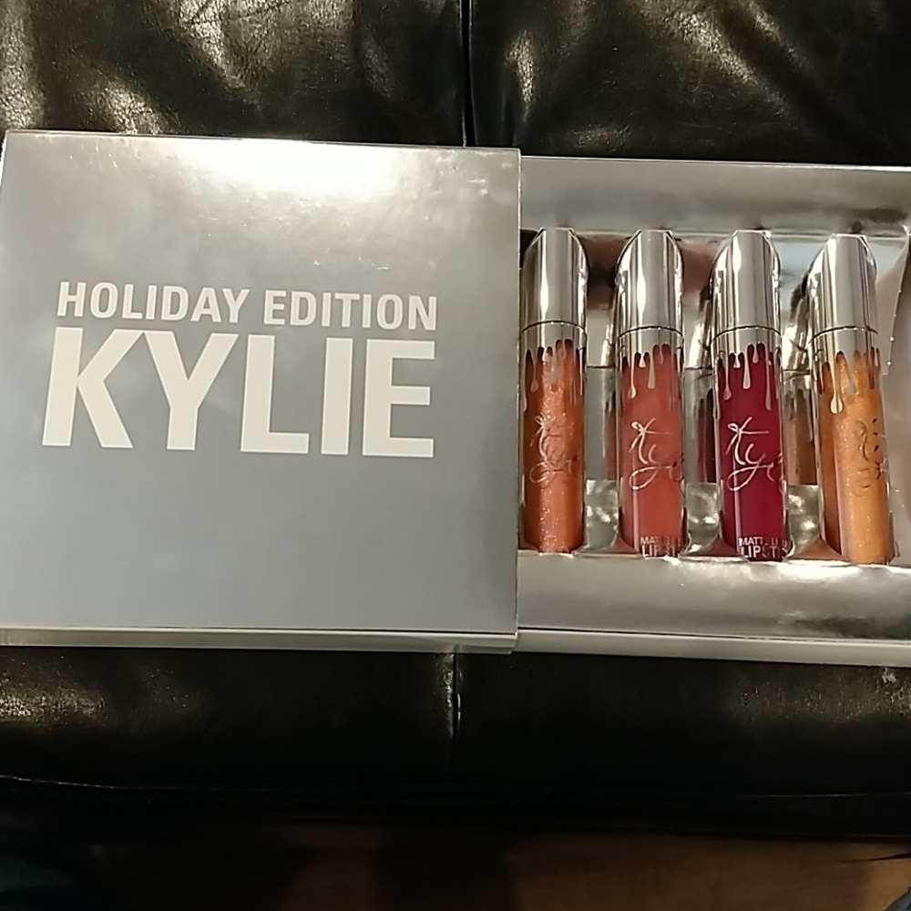 Four lipsticks. Holiday edition